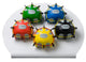 Cando Digi-Extend N' Squeeze Hand Exerciser - Large - 5-Piece Set (Yellow, Red, Green, Blue, Black), With Stand