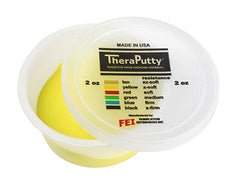Cando Antimicrobial Theraputty Exercise Material - 3 Oz - Yellow - X-Soft