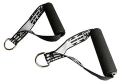 Handle With D-Ring, 1 Pair, For The Cando Exercise Band
