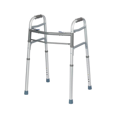 Ryhthm Two Button Folding Walker, Universal, 300 lbs.