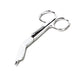 Adc Lister Bandage Scissors With Clip, 4 1/2", Stainless Steel