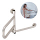 DependaBar Pivoting Grab Bar (16"), Brushed