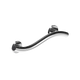 WAVE Grab Bar 1.25x18", #304 Stainless Steel in Polished Chrome