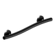 WAVE Grab Bar 1.25x24", #304 Stainless Steel in Matte Black
