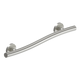 WAVE Grab Bar 1.25x24", #304 Stainless Steel in in Brushed Stainless