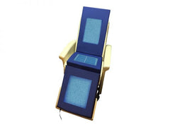 Proactive Protekt Geri-Chair Foam Overlay w/ Gel Infused Visco Memory Foam, Gel Bladder, 72