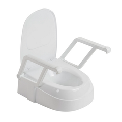 Drive PreserveTech Raised Toilet Seat w/ Pivot Arms, 2