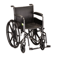Nova Steel Hammertone Wheelchair, 18
