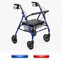 Drive Go-Lite Bariatric Steel Rollator, 8