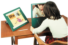 Glassless Table Top Mirrors, Glassless Mirror, Free-Standing, Triple Panel, 16