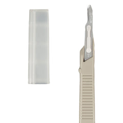 Scalpel #15 Disposable Generic Bx/10 w/Safety Guard
