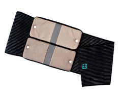 Energy Brace Kit - Deluxe Back - With-2 Dual Conductive 4x10 pads w/ 7