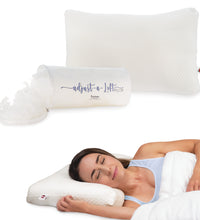 Adjusta-Loft Fiber Comfort Pillow; 2-pack