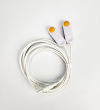 Ear lobe clip Electrode (foam sponge) - 1 pair - Premium Conductivity.