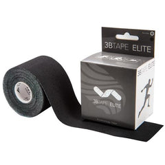 3BTAPE ELITE – kinesiology tape – black, 16’ x 2” roll