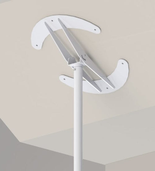 SuperPole™ with Angled Ceiling Plate