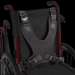 Headrest W/Adj Mounting Bracket, Wheelchair