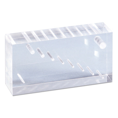 Acrylic Body with Drilled Holes