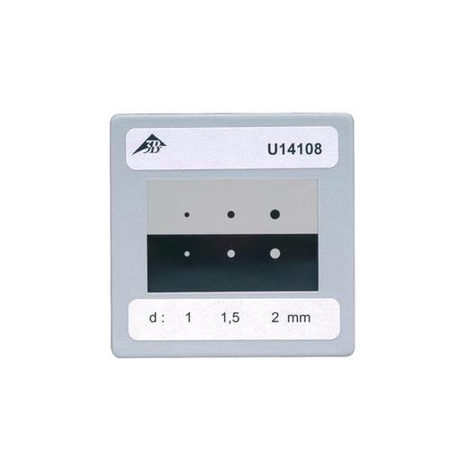 Diaphragm with 3 Circular Hole and Disc Paires