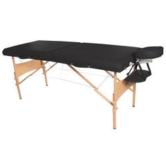 3B Deluxe Portable Massage Table, Black