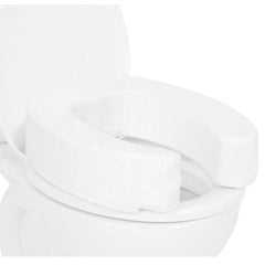 Cushioned Toilet Seat Riser 4'' Soft