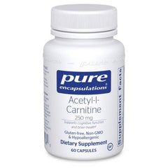 Acetyl-l-Carnitine 250 mg 60's