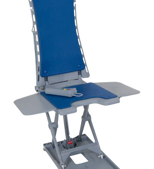 Whisper Ultra Quiet Bath Lift, Blue