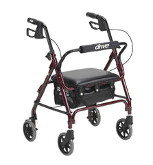 Junior Rollator Rolling Walker with Padded Seat