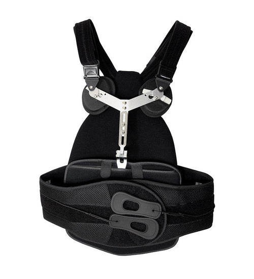 L0454 / L0455 ISO-BA210 - Universal - ISO Preferred TLSO w/ Adjustable Thoracic Support (17" back plate). Fits up to 56" waist.