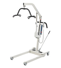 Bariatric Battery Powered Electric Patient Lift with Four Point Cradle and Rechargeable, Removable Battery