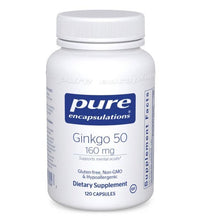 Ginkgo 50 - 160 mg. 120's