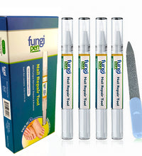 FungiPen - Toe Nail Repair Tool - 4 pens per pack + Nail File