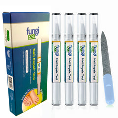 FungiPen - Toe Nail Repair Tool - 4 pens per pack + Nail File