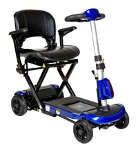 ZooMe Auto-Flex Folding Travel Scooter, Blue