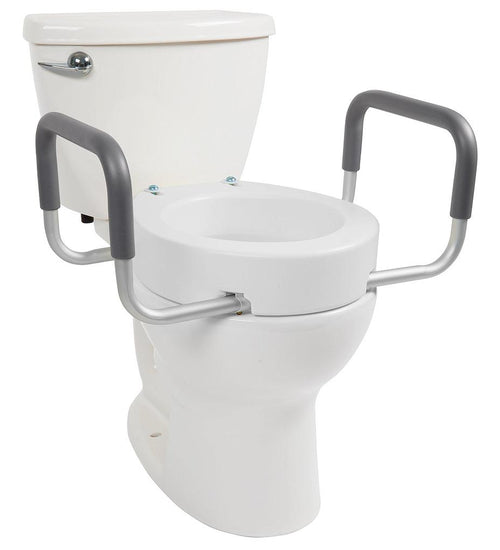 Toilet Seat Riser with Arms