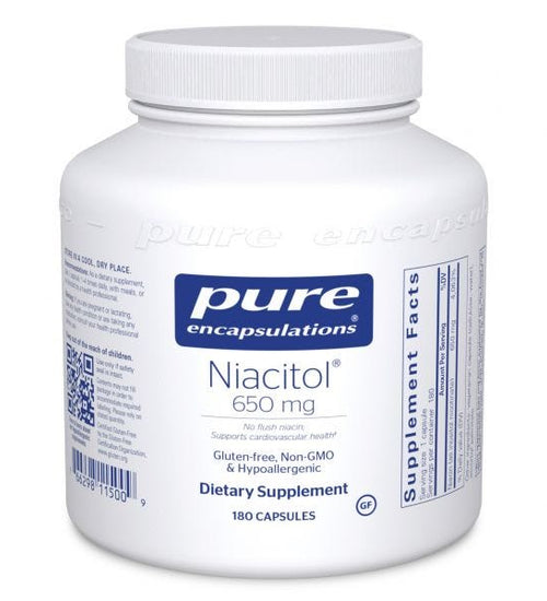 Niacitol® (no-flush niacin) 650 mg 180's