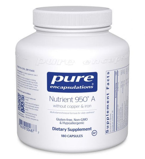 Nutrient 950® A without copper & iron 180's