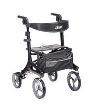 Nitro Elite CF Carbon Fiber Rollator Rolling Walker, Black