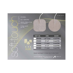 Soft-Touch Silver Grade Electrodes (PMT gel) 4-pk