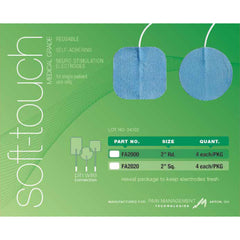 Soft-Touch Medical Grade Electrodes (PMT gel) 2-pk