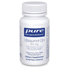 Ubiquinol-QH 50 mg 60's