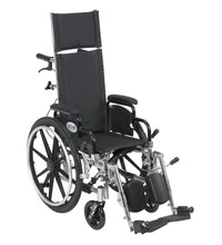 Viper Plus Light Weight Reclining Wheelchair with Elevating Leg rest and Flip Back Detachable Arms