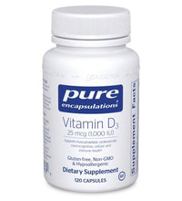 Vitamin D3 25 mcg (1,000 IU)