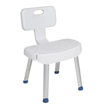 Bathroom Safety Shower Chair with Folding Back