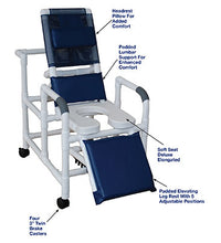 MJM International, reclining shower chair (20")