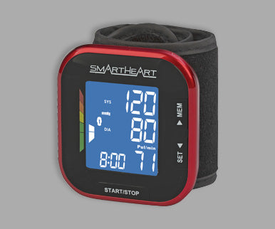 SmartHeart Automatic Wrist Blood Pressure Monitor