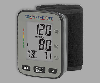 SmartHeart Premium Talking Wrist Blood Pressure Monitor