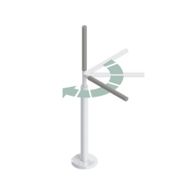 Advantage Rail™ Portable (Floor Mounted) Transfer Pole