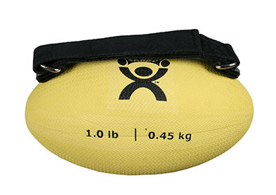 CanDo WaTE Ball - Hand-held Size - Black - 5" Diameter - 6.6 lb