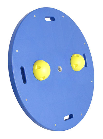 CanDo Balance Board Combo 16" circular wobble/rocker board - 2.5" height - blue